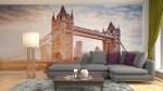 Woonkamer fotobehang London Tower Bridge 295742825